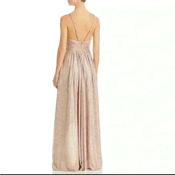 Ramy Brook Womens Tabitha Twist Front Maxi Evening Dress Gown - Picture 2 of 14